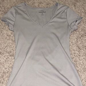 ribbed essentials t-shirt